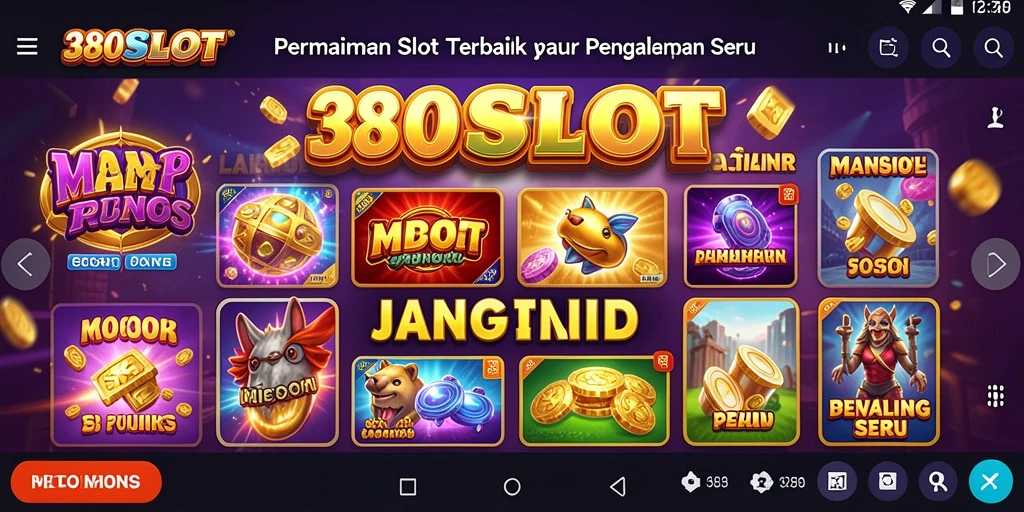 Tangkapan layar menampilkan gameplay menarik dari 380SLOT.