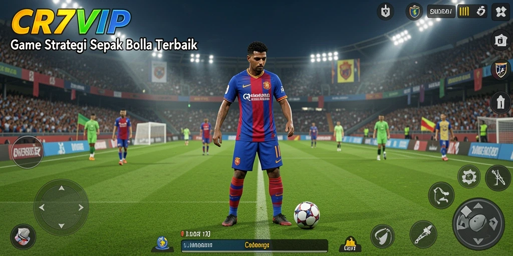 Tampilan gameplay CR7VIP yang penuh aksi dan strategi.