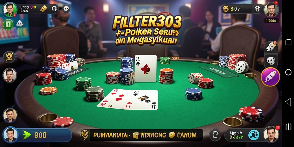 Tampilan gameplay FILTER303 yang menegangkan dan interaktif.