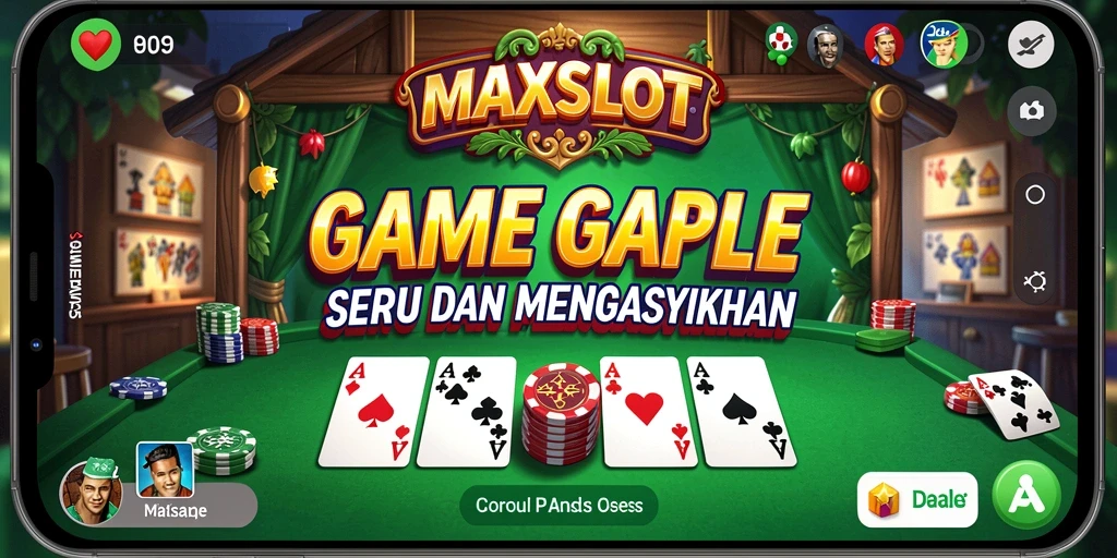Tampilan gameplay MAXSLOT yang seru dan mengasyikkan.