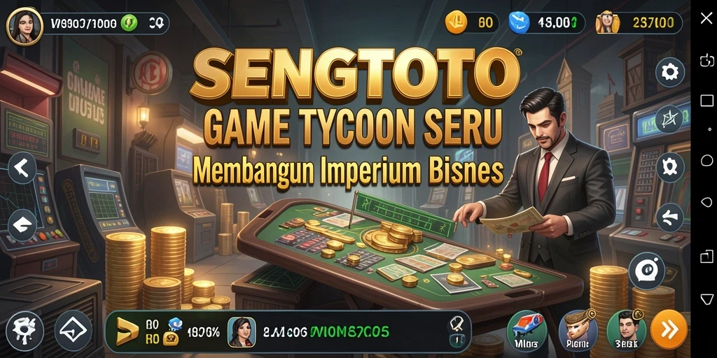 Gameplay menarik SENGTOTO dalam membangun bisnis Tycoon.